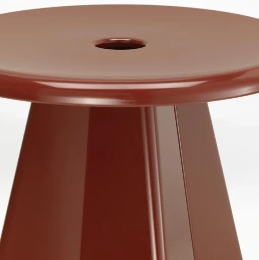 Vitra Tabouret Métallique Skammel Japansk Rød