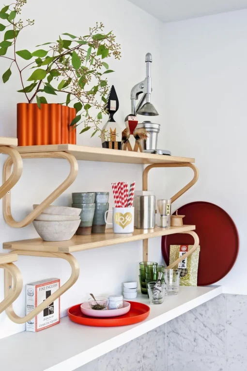 Vitra Trays Bakkesát med 3 Rød