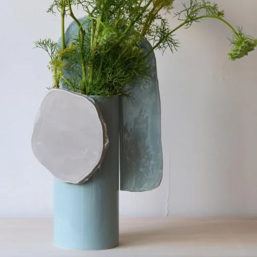 Vitra Vases Découpage Vase Feuille