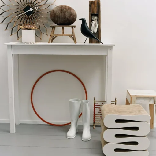 Vitra Wiggle Skammel Naturlig