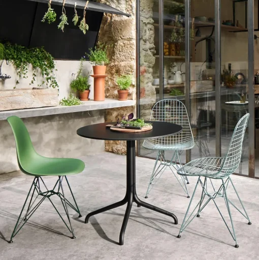 Vitra Wire DKR Spisebordsstol Dark Green