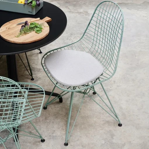 Vitra Wire DKR Spisebordsstol Dark Green