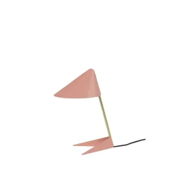 Warm Nordic Ambience Bordlampe Rosa/Messing