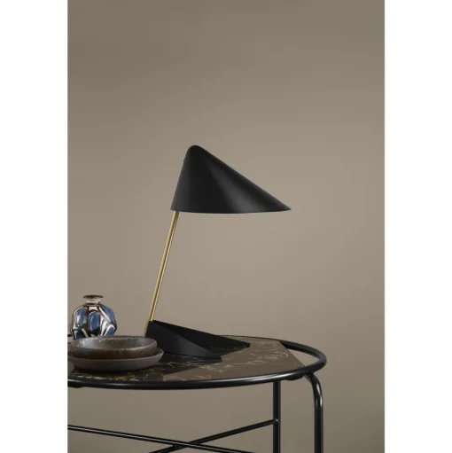 Warm Nordic Ambience Bordlampe Sort Noir/ Messing