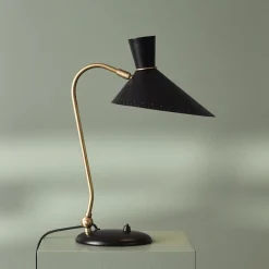Warm Nordic Bloom Bordlampe Sort Noir