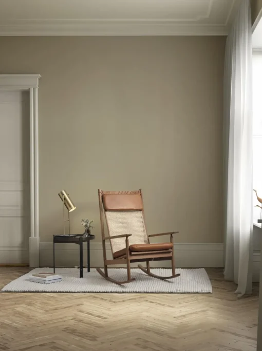 Warm Nordic Compose SofabordØ50 Egetrá/Sort