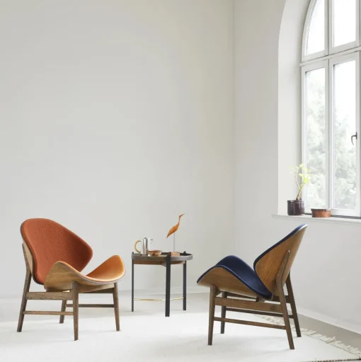 Warm Nordic Compose SofabordØ50 Hvid Krom