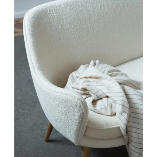 Warm Nordic Dwell 2-Seater Sofa Sheepskin Moonlight