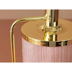 Warm Nordic Fringe Bordlampe Bleg Pink