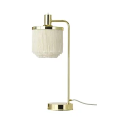 Warm Nordic Fringe Bordlampe Cream Hvid