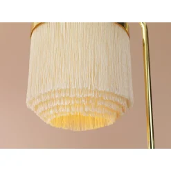 Warm Nordic Fringe Bordlampe Cream Hvid