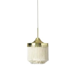 Warm Nordic Fringe PendelØ20 Cream Hvid
