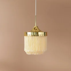 Warm Nordic Fringe PendelØ20 Cream Hvid