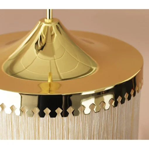 Warm Nordic Fringe PendelØ20 Cream Hvid