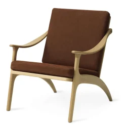 Warm Nordic Lean Back Lánestol Egetrá/Nabuk Terra