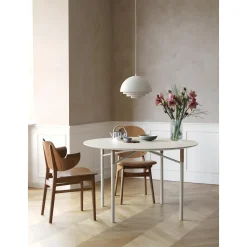 Warm Nordic Milieu Colour Mini Pendel Mat Hvid Messing