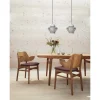 Warm Nordic Opal Lamella Pendel Sort Noir