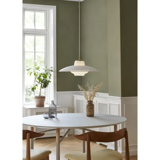 Warm Nordic Opal Shade Pendel Ultimate Grey
