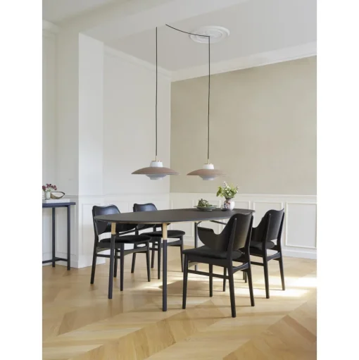 Warm Nordic Opal Shade Pendel Ultimate Grey