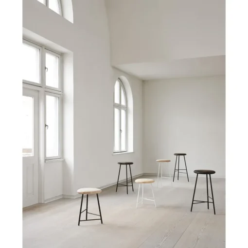 Warm Nordic Pebble Barstol H65 Røget Egetrá/Sort