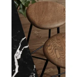 Warm Nordic Pebble Barstol H65 Røget Egetrá/Sort