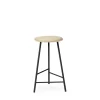 Warm Nordic Pebble Barstol H65 Asketrá/Sort