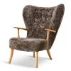 Warm Nordic Pragh Lánestol Sheepskin Drake/Natural Oileret Eg