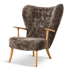 Warm Nordic Pragh Lánestol Sheepskin Drake/Natural Oileret Eg