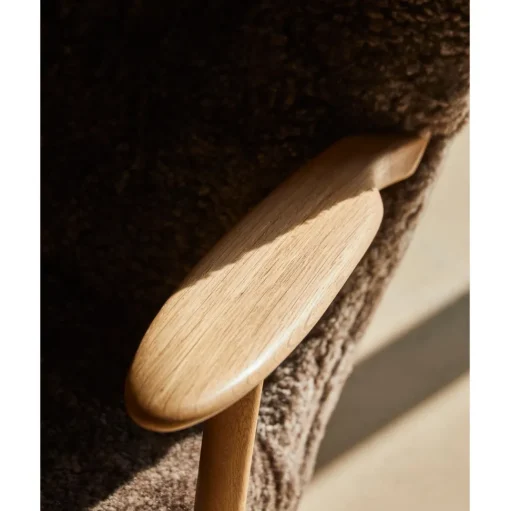 Warm Nordic Pragh Lánestol Sheepskin Drake/Natural Oileret Eg