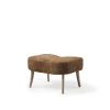 Warm Nordic Pragh Puf Sheepskin Drake/Hvidoileret Eg