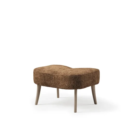 Warm Nordic Pragh Puf Sheepskin Drake/Hvidoileret Eg