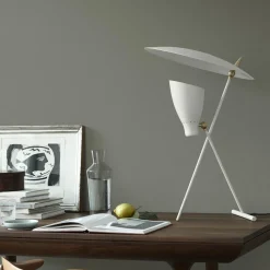 Warm Nordic Silhouette Bordlampe Varm Hvid