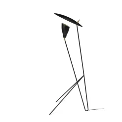 Warm Nordic Silhouette Gulvlampe Sort Noir