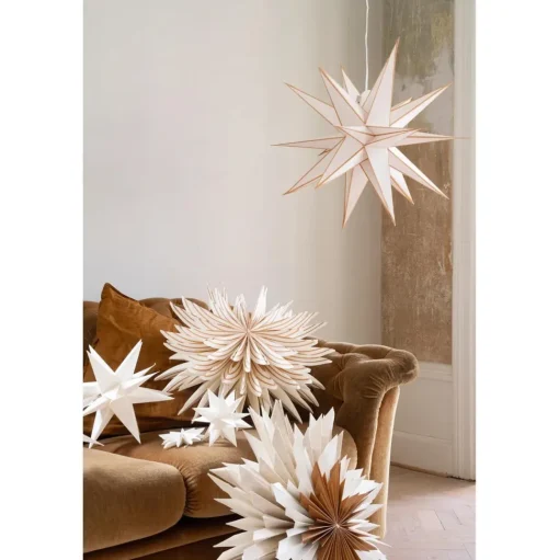 Watt & Veke Athena JulestjerneØ50 Beige