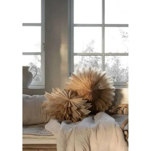 Watt & Veke Lotus JulestjerneØ60 Beige