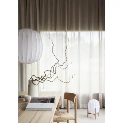 Watt & Veke Prisma 25 Bordlampe Mørk Ask/Hvid