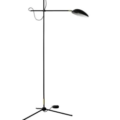 Watt & Veke Spoon Gulvlampe Sort