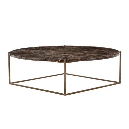 Wendelbo Circle SofabordØ100 Emperador Marmor