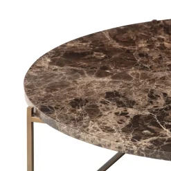 Wendelbo Circle SofabordØ100 Emperador Marmor