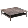 Wendelbo Collect Sofabord 120x120 Emperador Marmor /Mørkebrun Egetrá