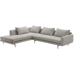 Wendelbo Edge V2 Modulsofa 12+34 Soft 2/Sort