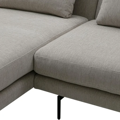 Wendelbo Edge V2 Modulsofa 12+34 Soft 2/Sort