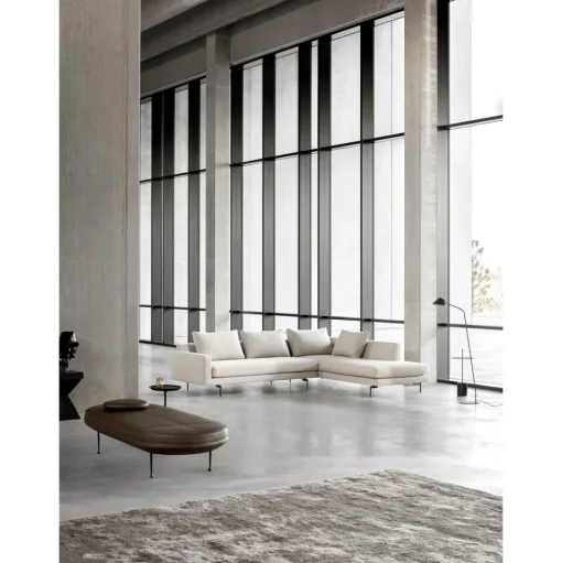 Wendelbo Edge V2 Modulsofa 12+34 Soft 3/Sort