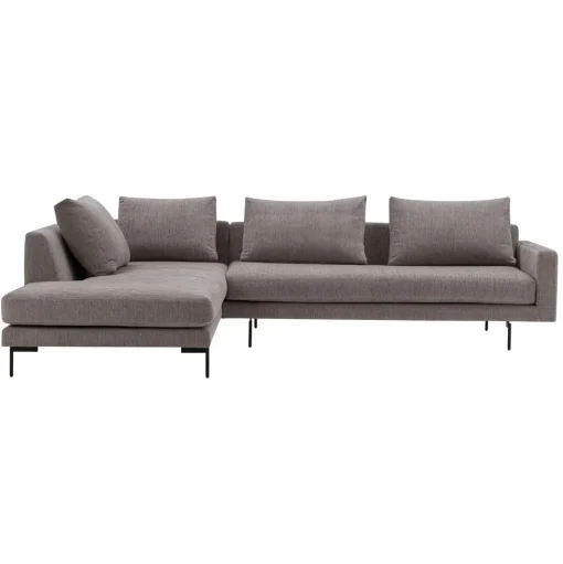 Wendelbo Edge V2 Modulsofa 12+34 Soft 3/Sort