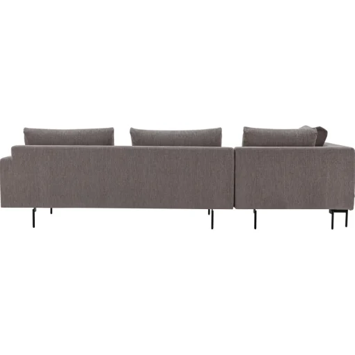 Wendelbo Edge V2 Modulsofa 12+34 Soft 3/Sort