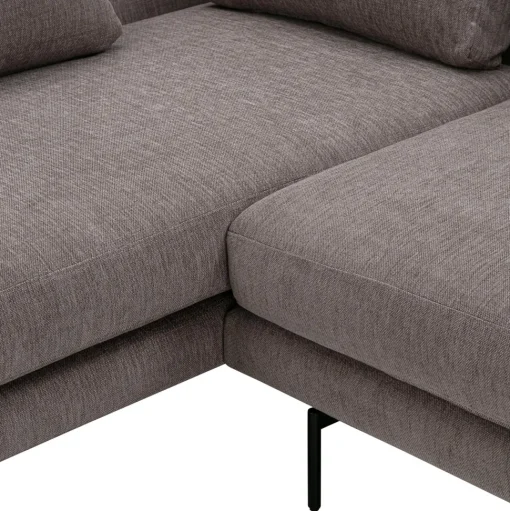 Wendelbo Edge V2 Modulsofa 12+34 Soft 3/Sort