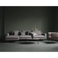 Wendelbo Edge V2 Modulsofa 12+34 Soft 3/Sort