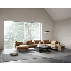 Wendelbo Edge V2 Modulsofa 12+34 Soft 3/Sort