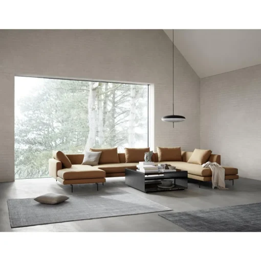 Wendelbo Edge V2 Modulsofa 12+34 Soft 3/Sort