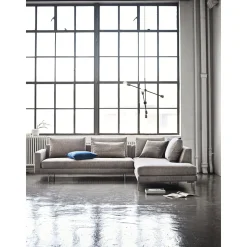 Wendelbo Edge V2 Modulsofa 12+34 Soft 3/Sort